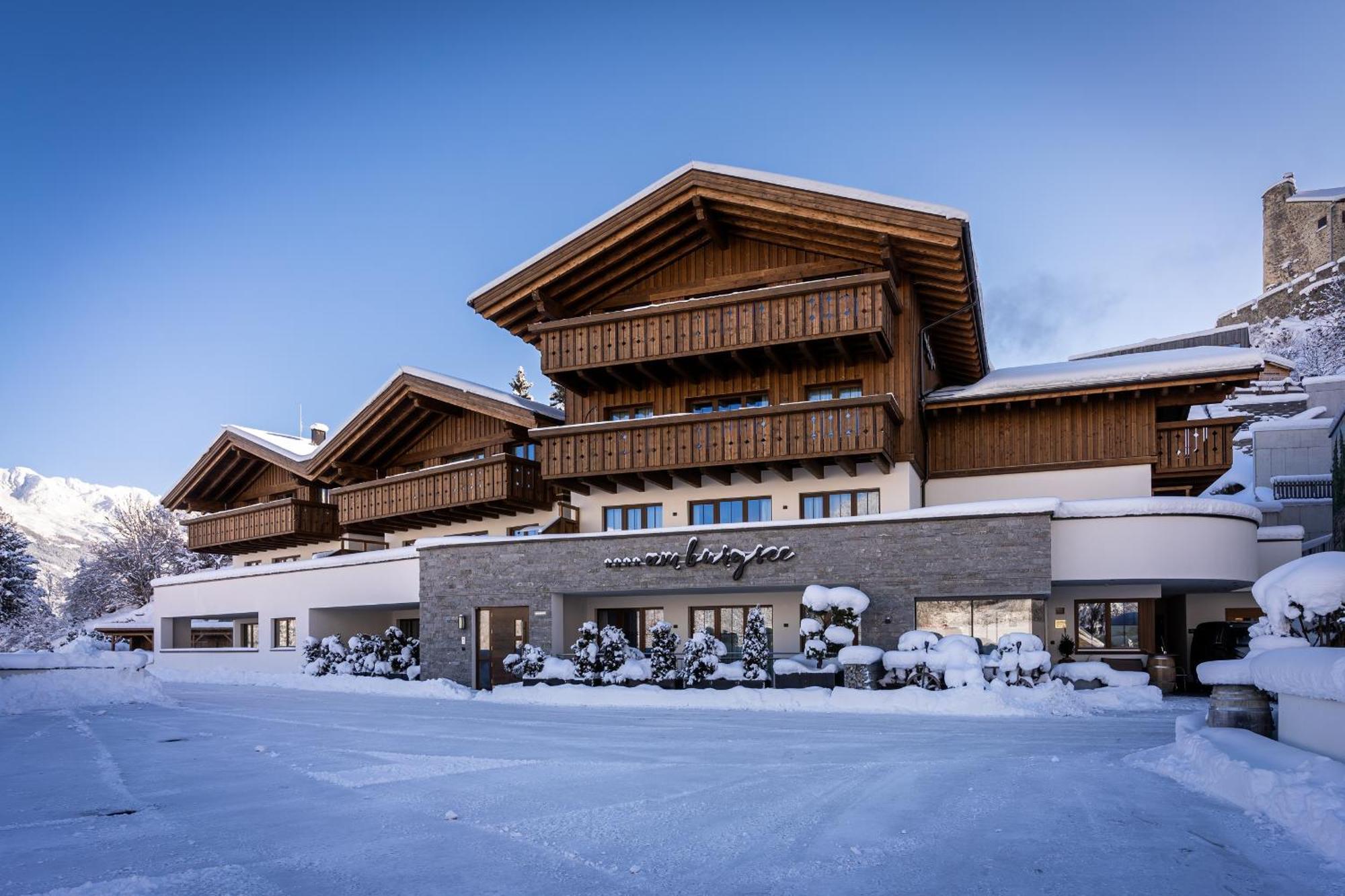 לאדיס Alpin Chalet Am Burgsee מראה חיצוני תמונה