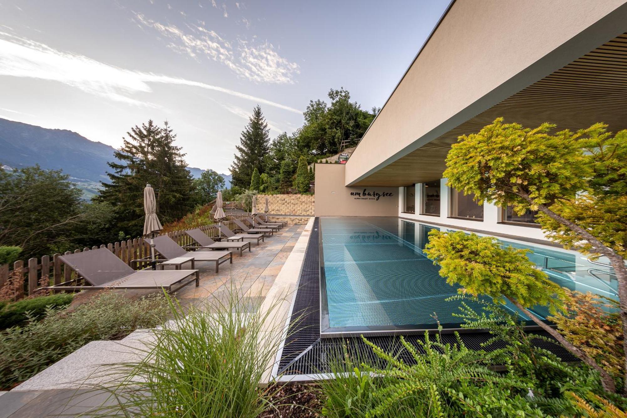 לאדיס Alpin Chalet Am Burgsee מראה חיצוני תמונה