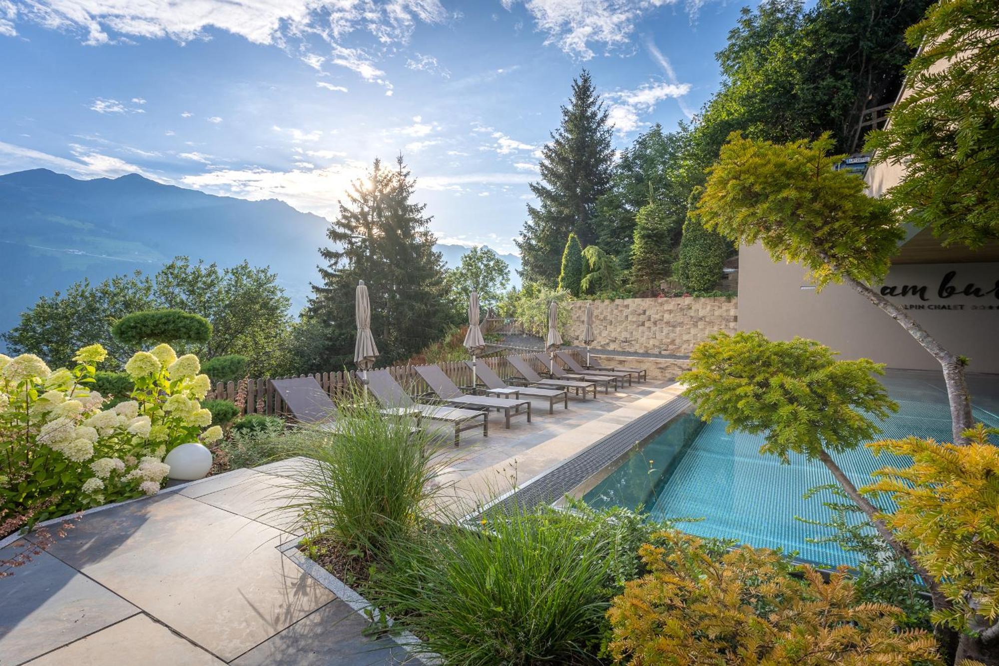 לאדיס Alpin Chalet Am Burgsee מראה חיצוני תמונה